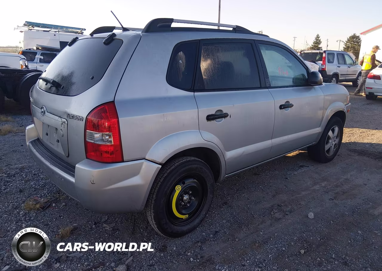 2007 Hyundai Tucson Gls VIN:KM8JM12B67U554011 - 4