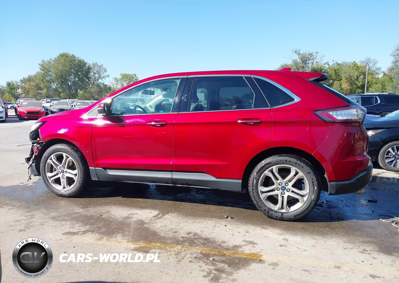 2015 Ford Edge Titanium VIN:2FMTK4K87FBC03648 - 15