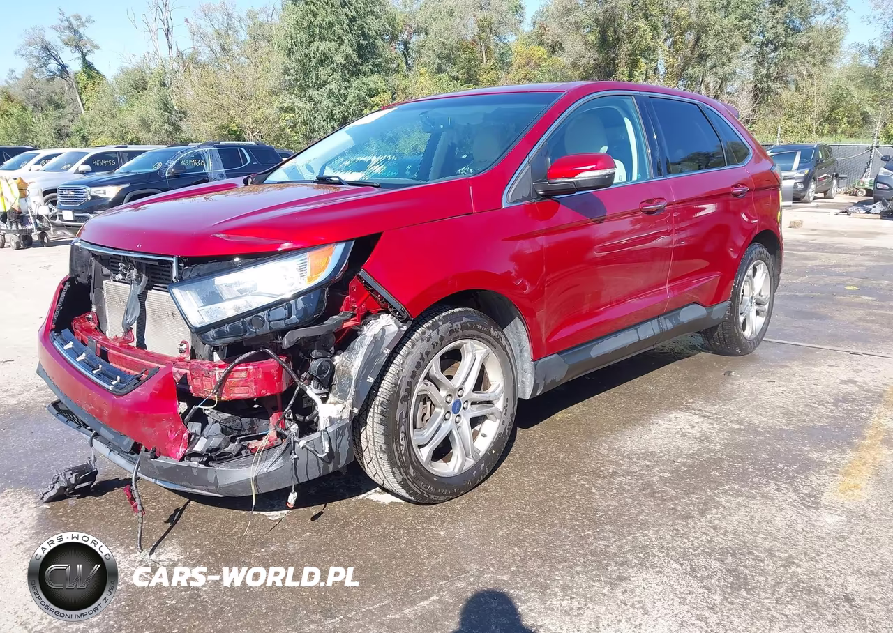 2015 Ford Edge Titanium VIN:2FMTK4K87FBC03648 - 2