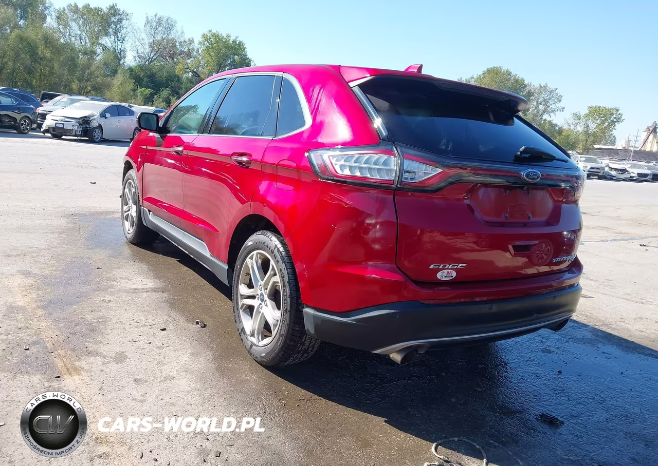 2015 Ford Edge Titanium VIN:2FMTK4K87FBC03648 - 3
