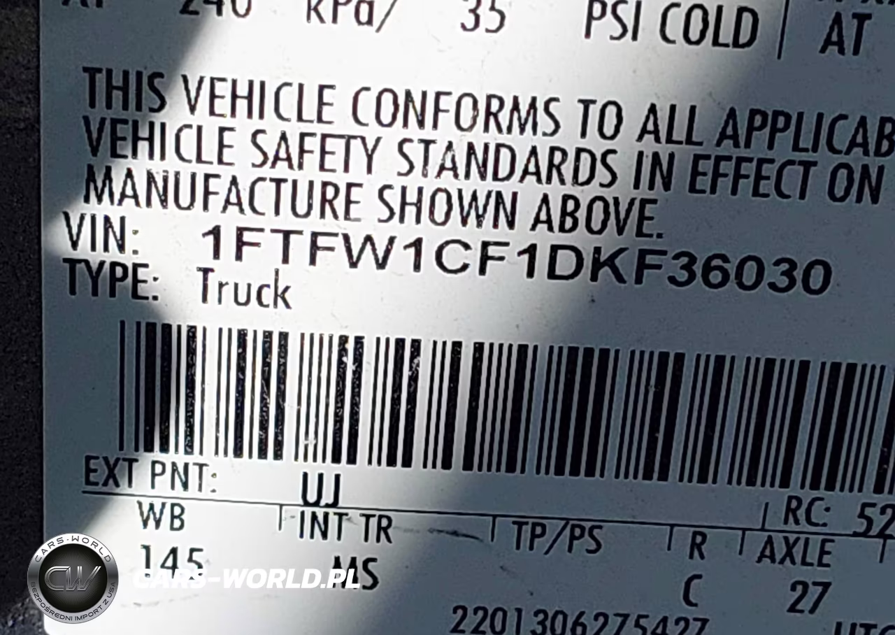 2013 Ford F-150 Xlt VIN:1FTFW1CF1DKF36030 - 9