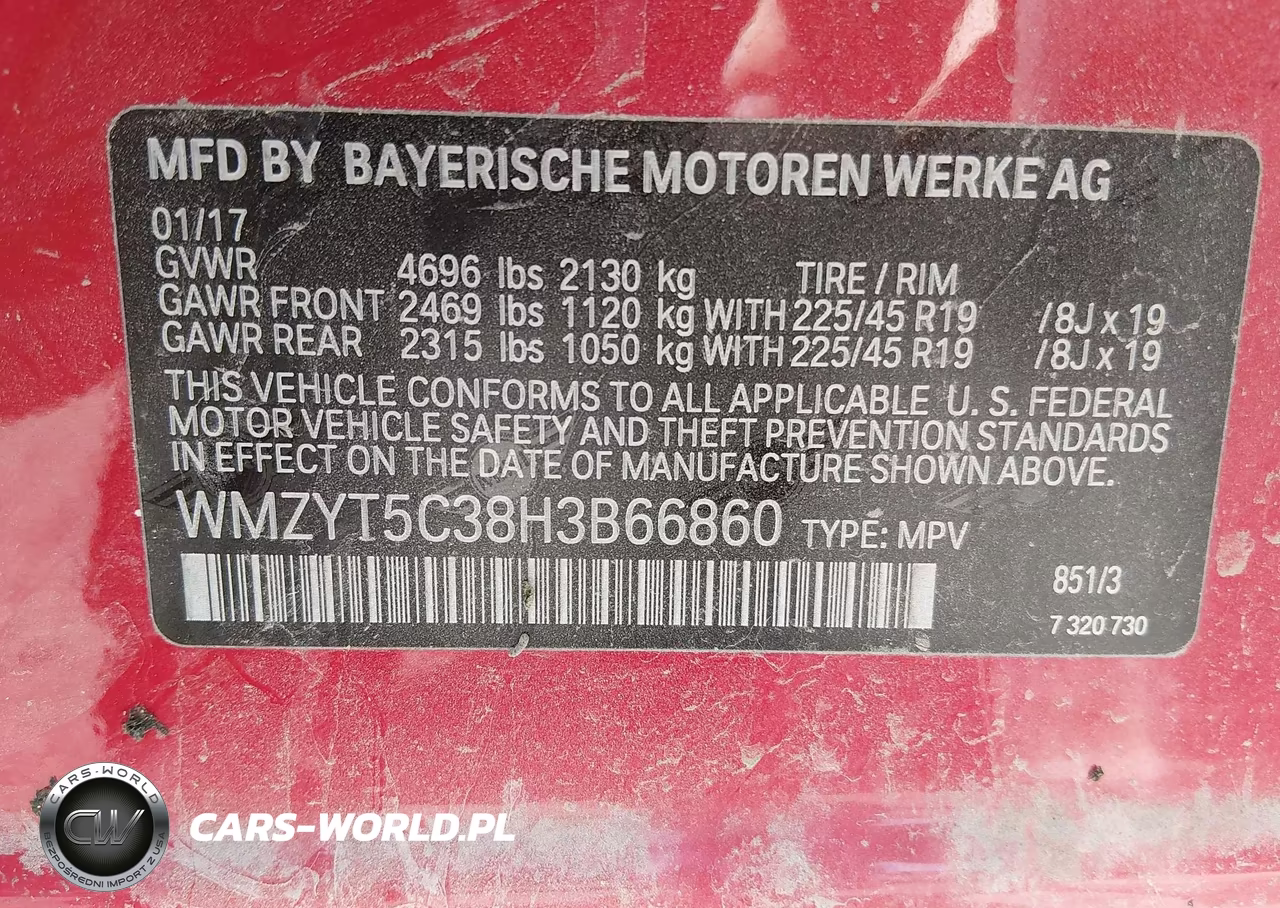 2017 Mini Countryman Cooper S VIN:WMZYT5C38H3B66860 - 9
