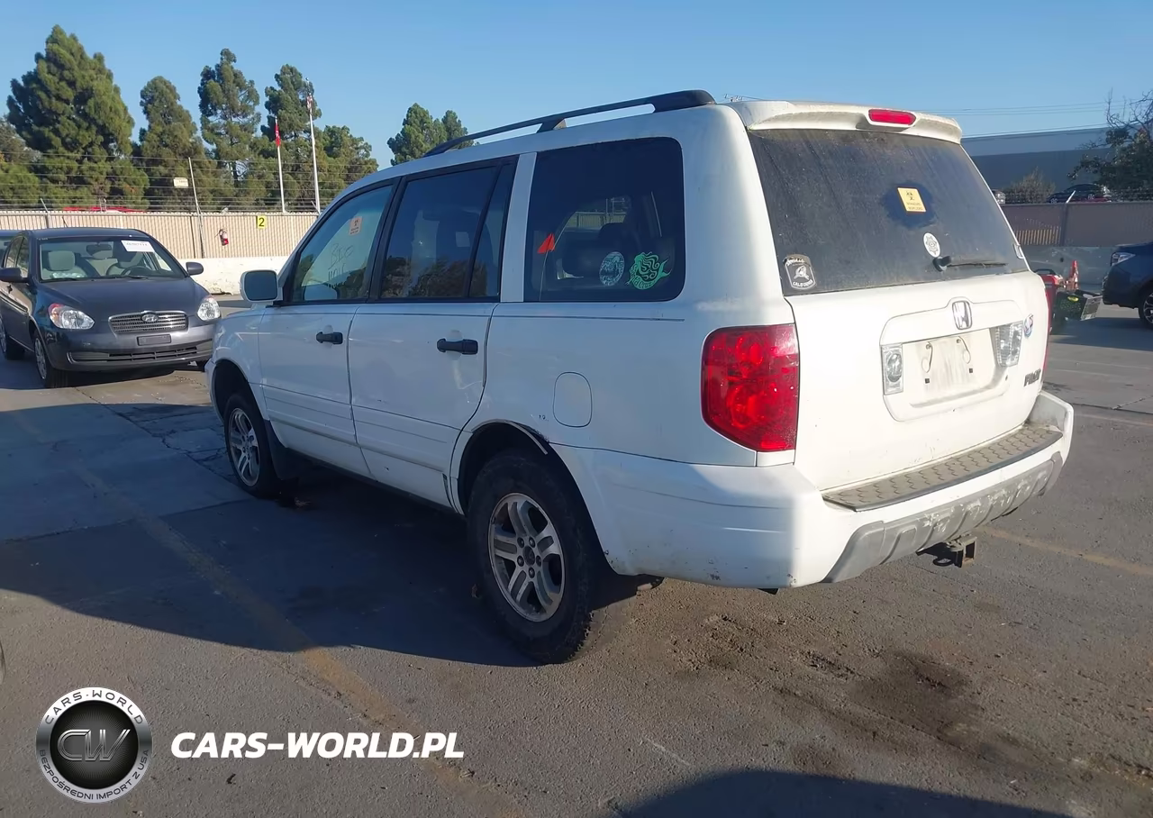 2005 Honda Pilot Ex-L VIN:5FNYF18565B052930 - 3