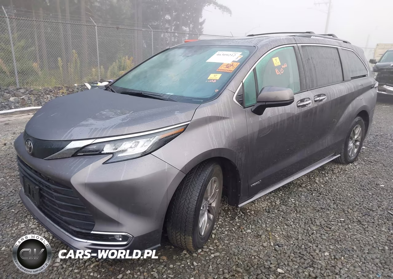 2021 Toyota Sienna Xle VIN:5TDJSKFC5MS030318 - 2