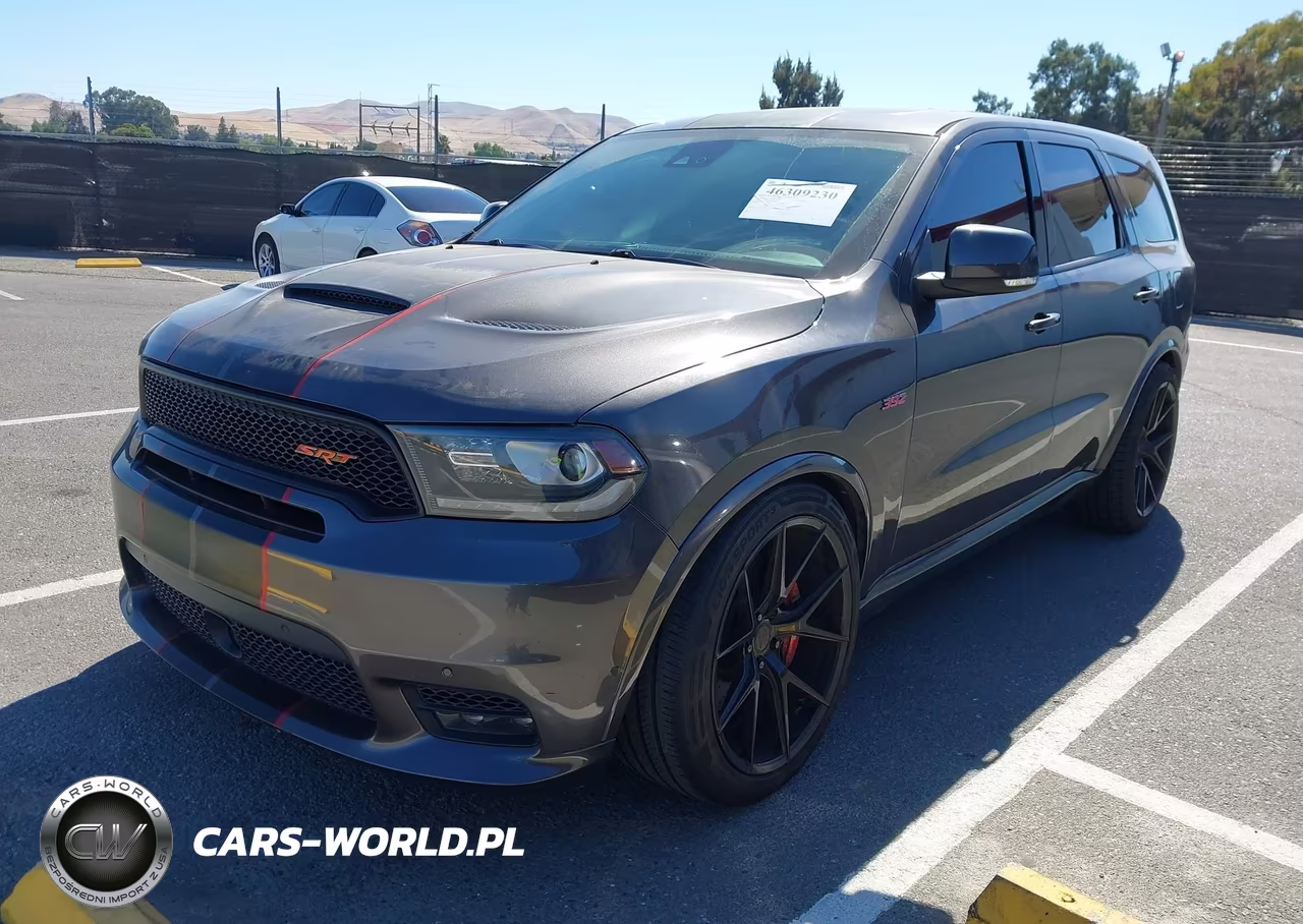 2018 Dodge Durango Srt Awd VIN:1C4SDJGJ5JC278099 - 2