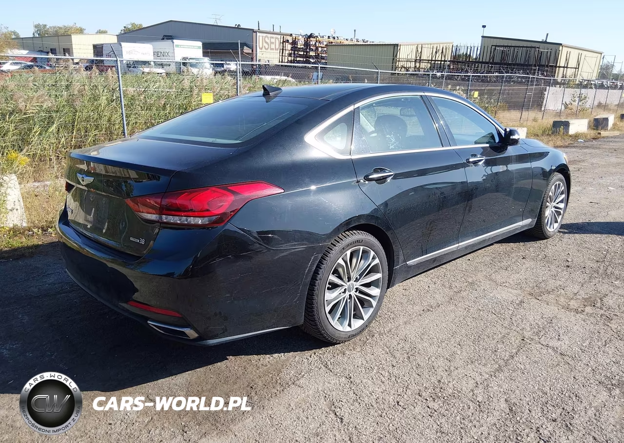2015 Hyundai Genesis 3.8 VIN:KMHGN4JE3FU045884 - 4