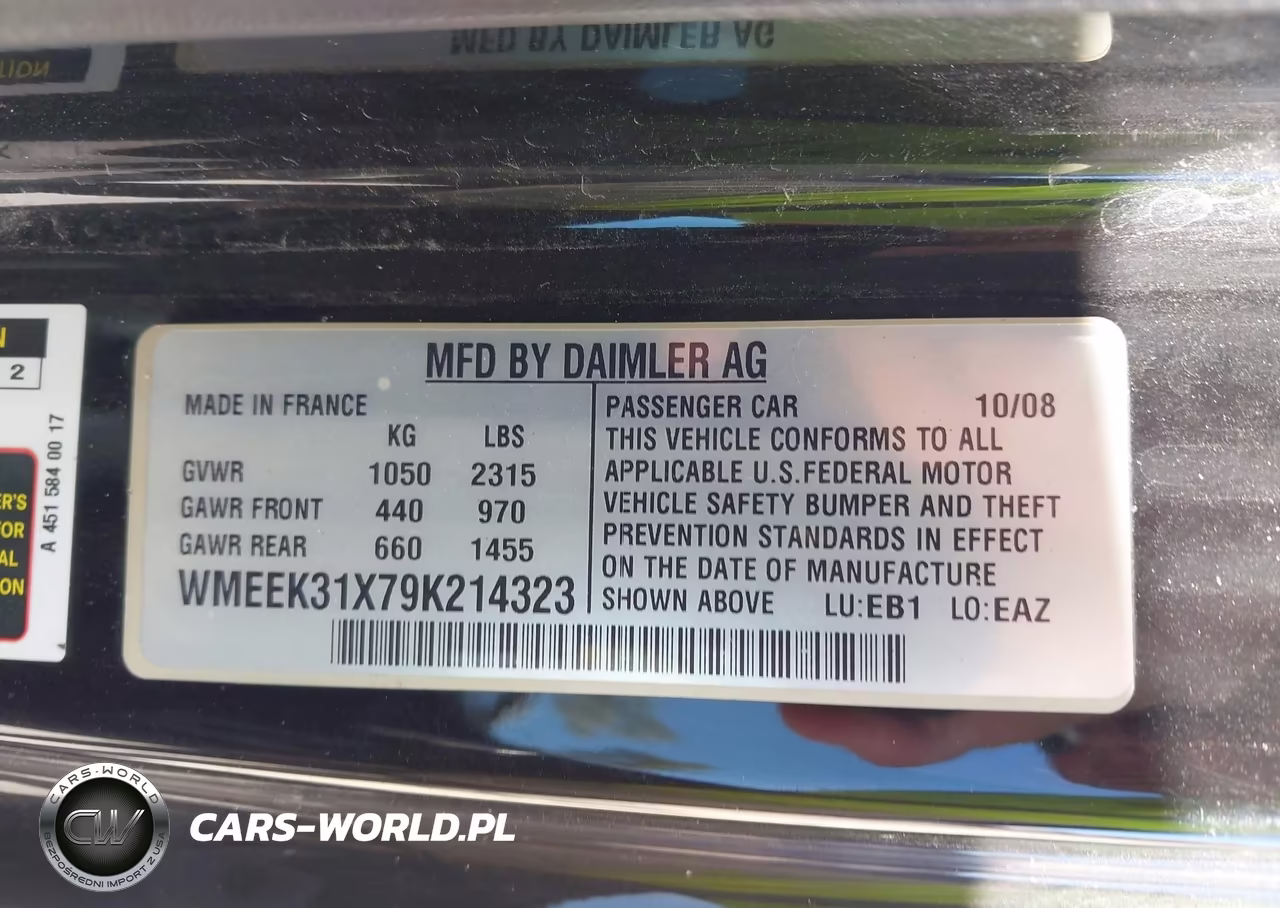 2009 Smart Fortwo Brabus-Passion VIN:WMEEK31X79K214323 - 9