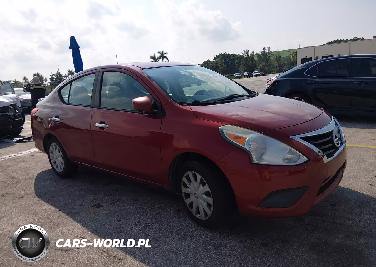 2015 Nissan Versa 1.6 Sv VIN:3N1CN7AP9FL800734 - 1