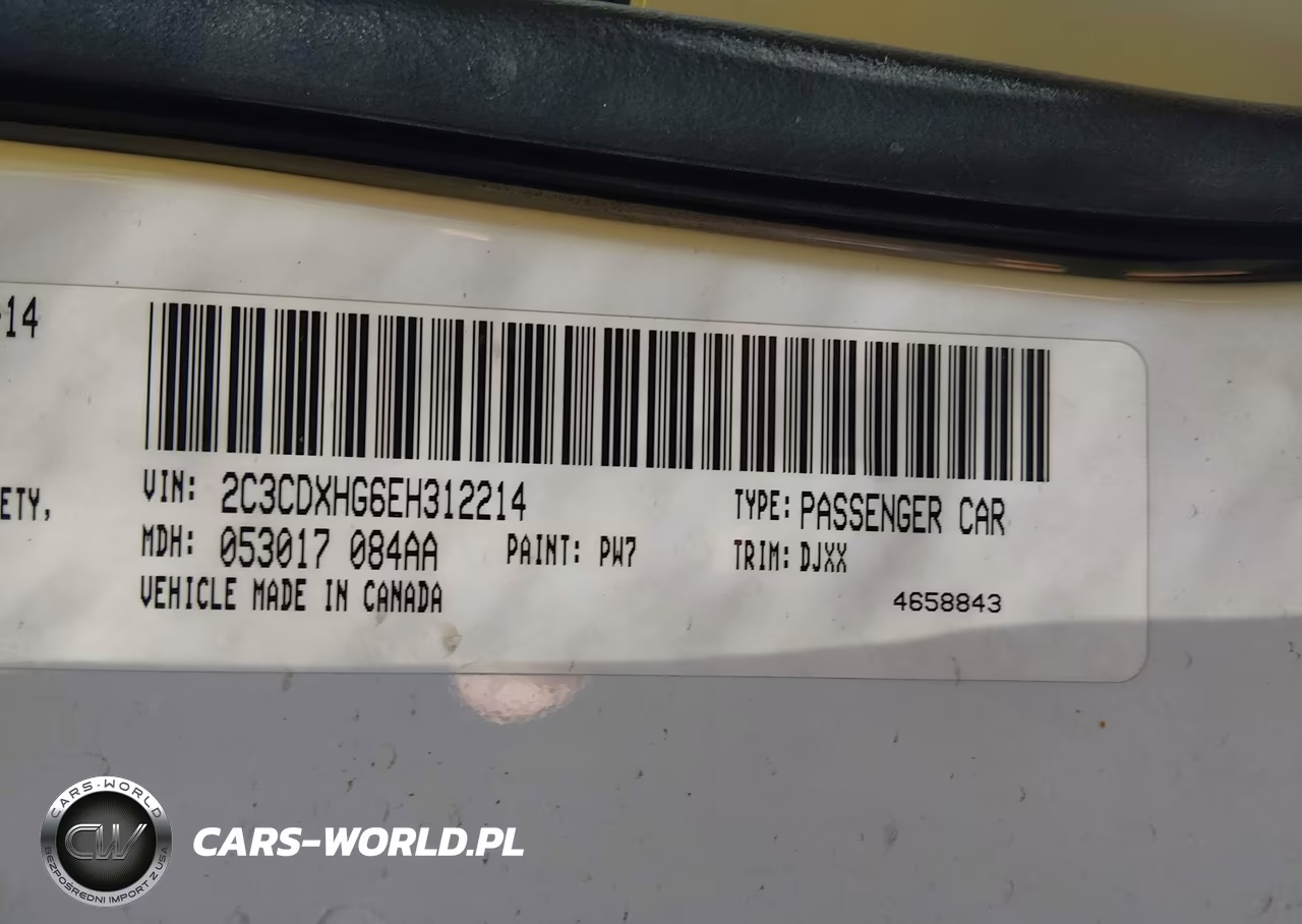 2014 Dodge Charger Sxt 100Th Anniversary VIN:2C3CDXHG6EH312214 - 9