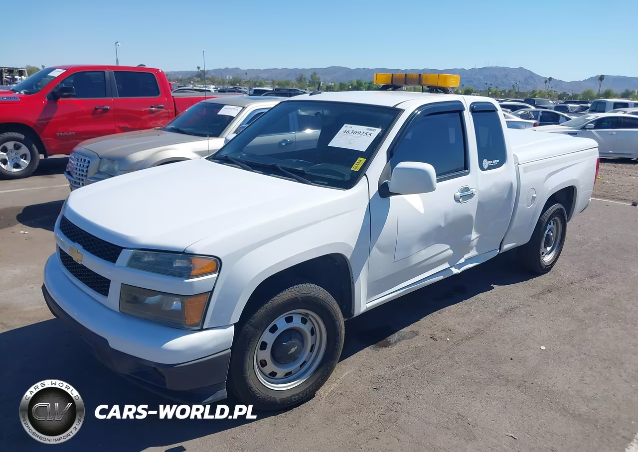 2012 Chevrolet Colorado Work Truck VIN:1GCESBF95C8160639 - 2