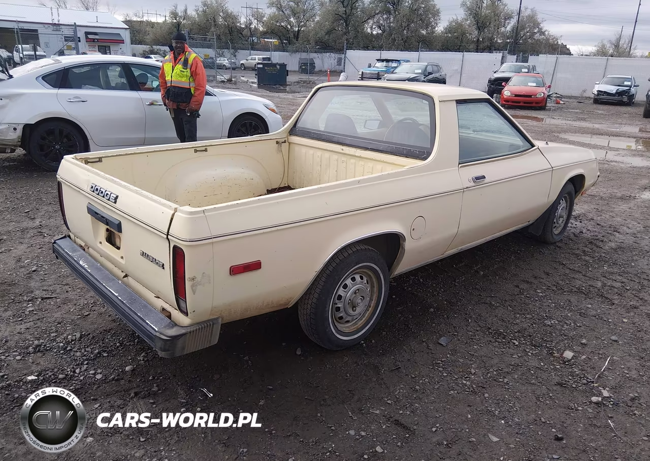 1982 Dodge Rampage VIN:1B7EZ44B8CD216450 - 4