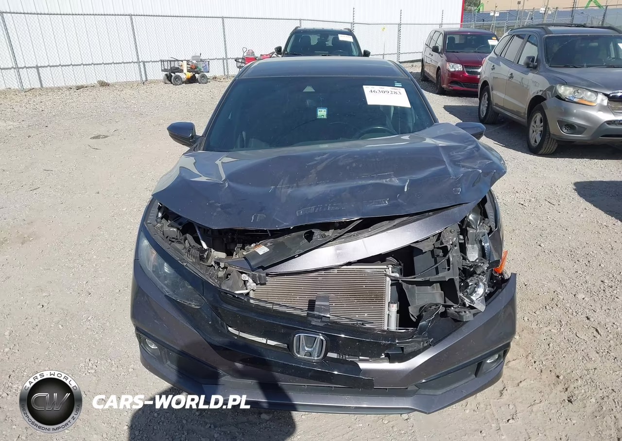 2019 Honda Civic Sport VIN:2HGFC2F8XKH588628 - 12