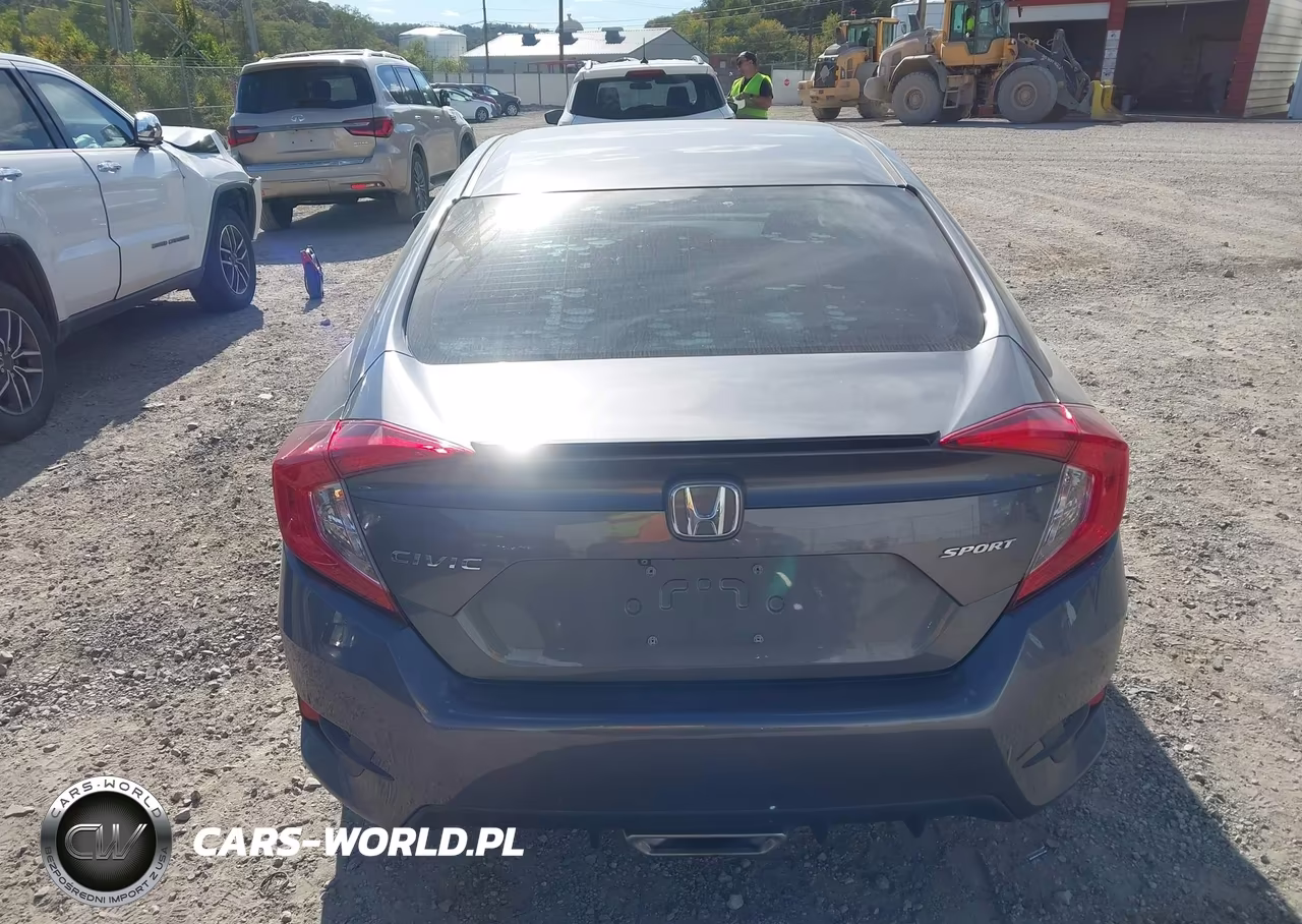 2019 Honda Civic Sport VIN:2HGFC2F8XKH588628 - 16