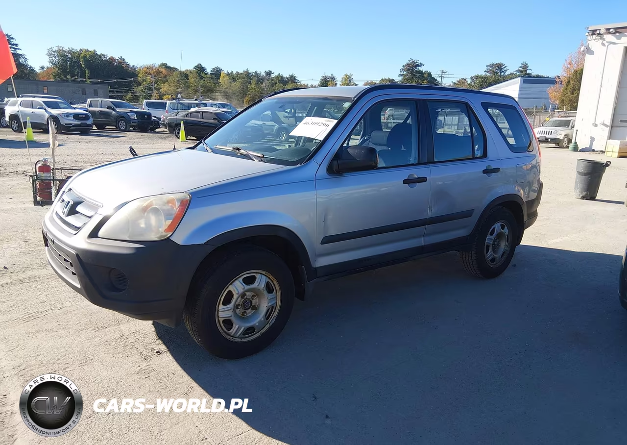 2006 Honda Cr-V Lx VIN:SHSRD78576U428848 - 2