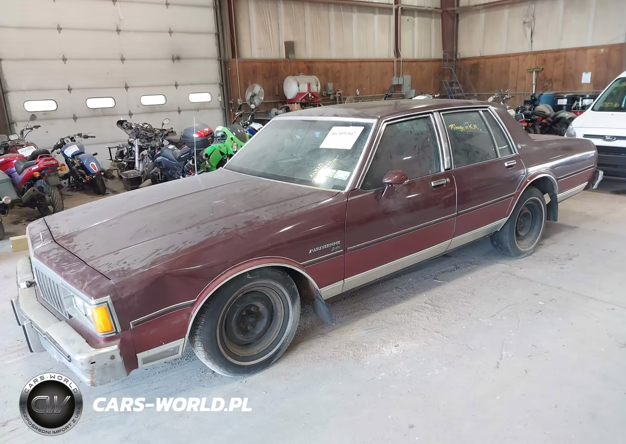 1984 Pontiac Parisienne Brougham VIN:2G2AT69H7E9721683 - 2