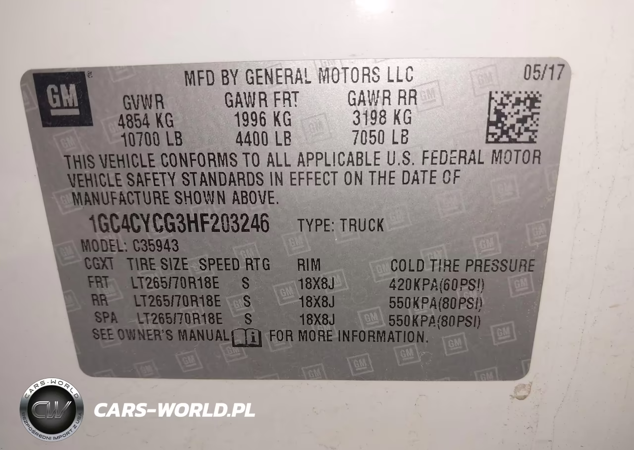 2017 Chevrolet Silverado 3500Hd Wt VIN:1GC4CYCG3HF203246 - 9