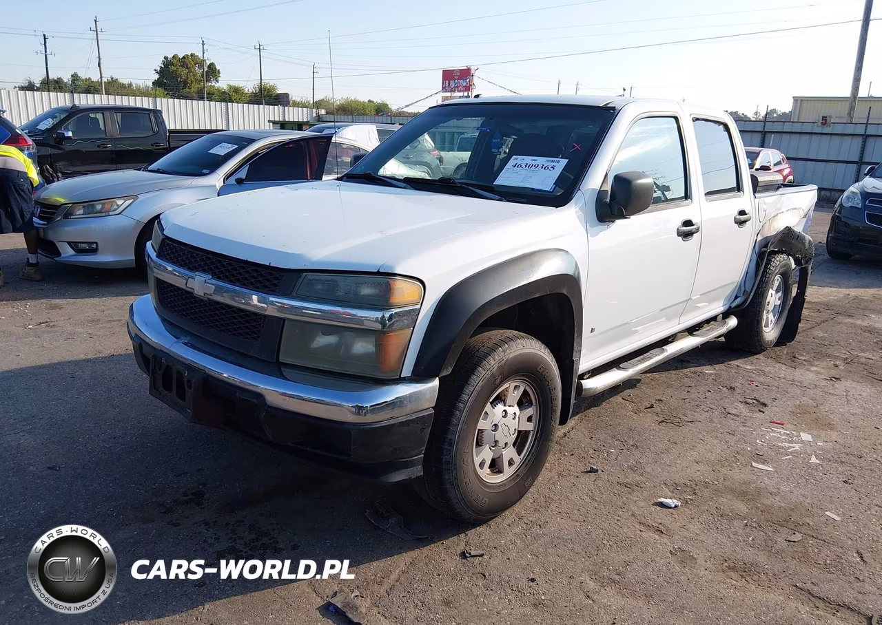 2007 Chevrolet Colorado Lt VIN:1GCDS13E178211406 - 2