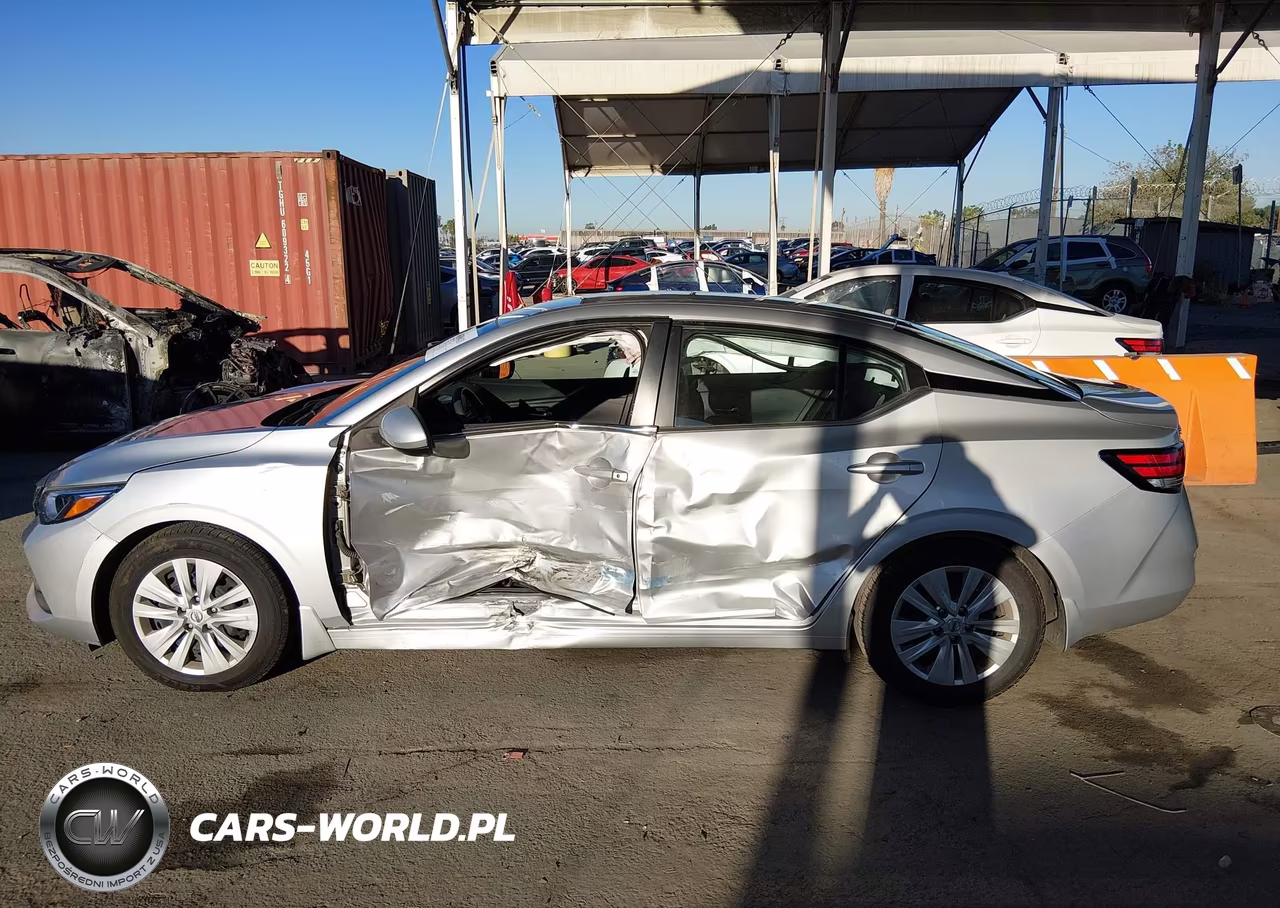 2021 Nissan Sentra S Xtronic Cvt VIN:3N1AB8BV7MY227402 - 14