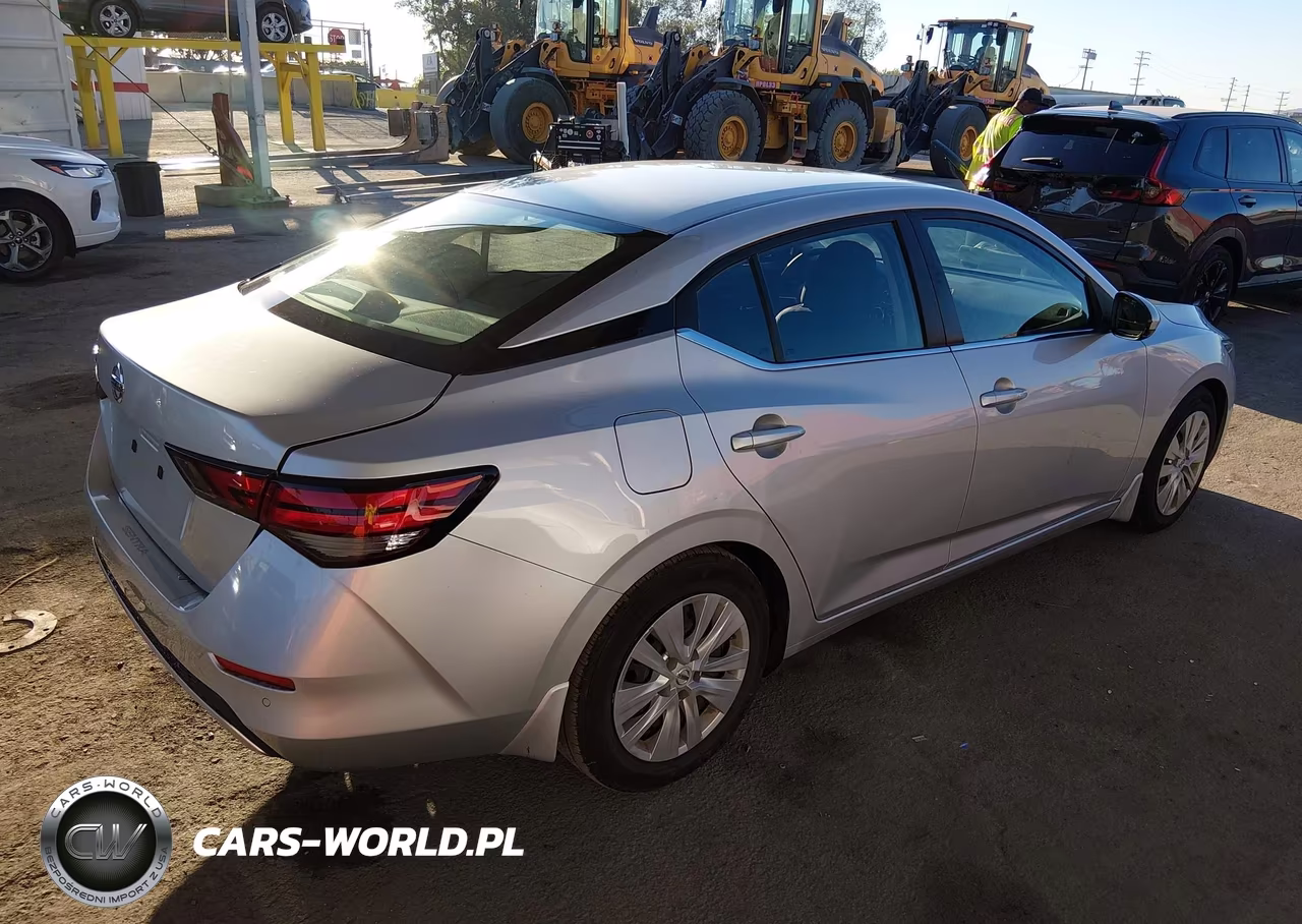 2021 Nissan Sentra S Xtronic Cvt VIN:3N1AB8BV7MY227402 - 4