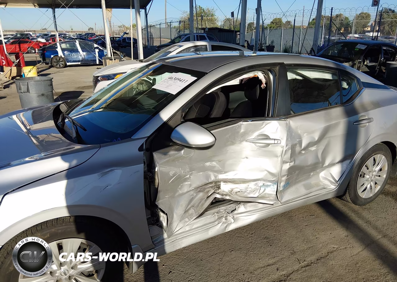 2021 Nissan Sentra S Xtronic Cvt VIN:3N1AB8BV7MY227402 - 6