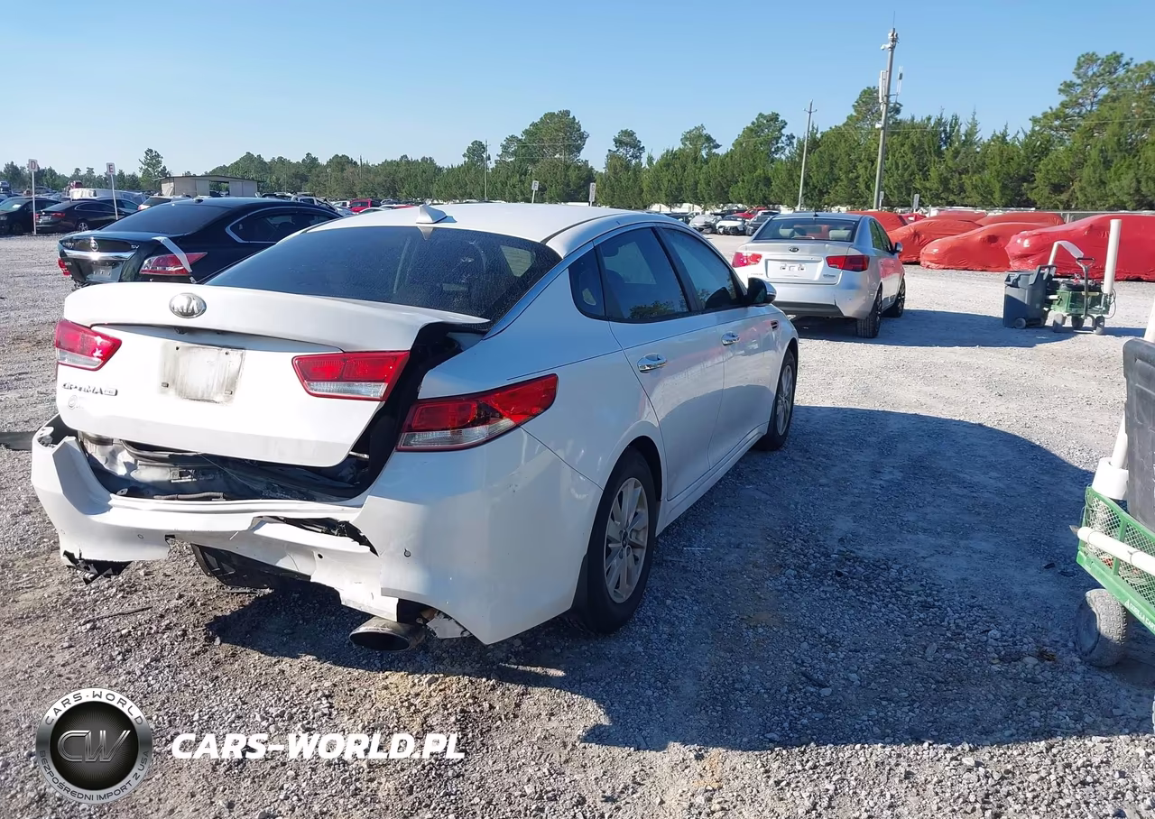 2016 Kia Optima Lx VIN:5XXGT4L33GG051374 - 4