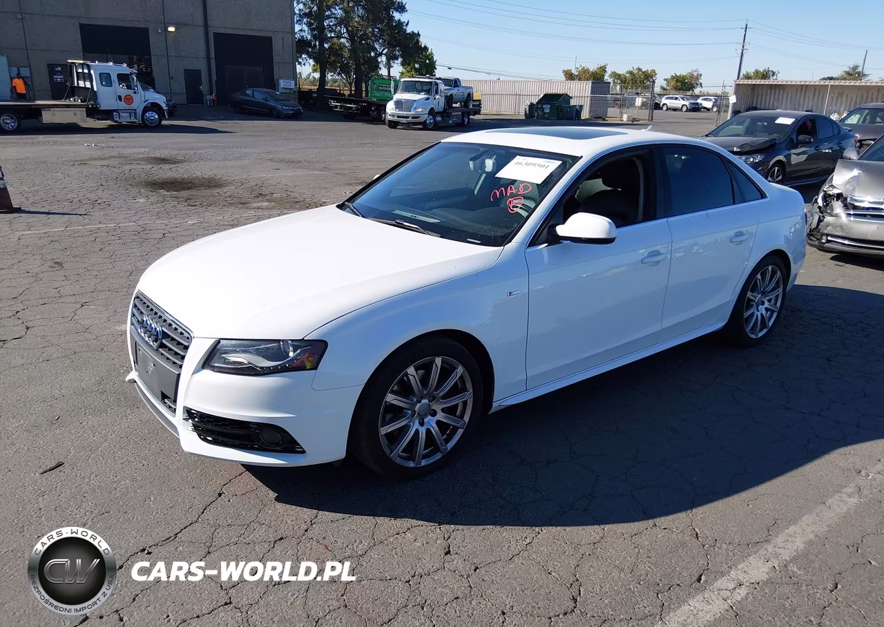 2012 Audi A4 2.0T Premium VIN:WAUFFAFL8CN007198 - 2