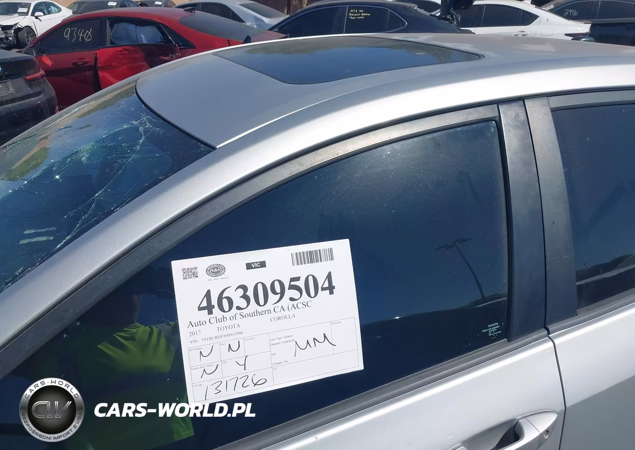 2017 Toyota Corolla Se VIN:5YFBURHE9HP655986 - 18