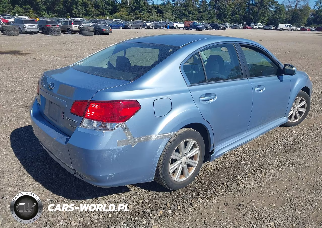 2011 Subaru Legacy 2.5I Premium VIN:4S3BMBC67B3212954 - 4