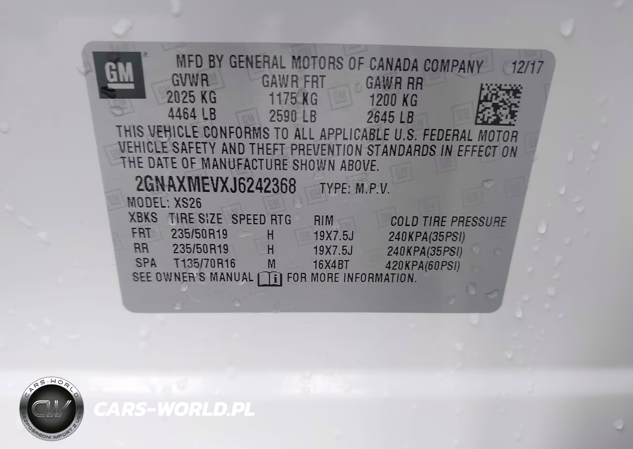 2018 Chevrolet Equinox Premier VIN:2GNAXMEVXJ6242368 - 9