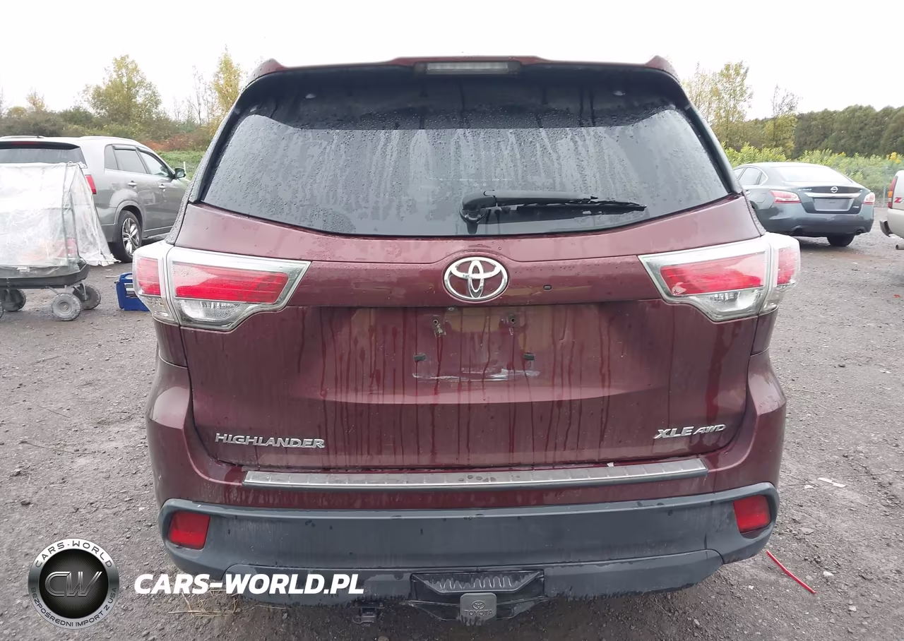 2016 Toyota Highlander Xle V6 VIN:5TDJKRFH0GS276220 - 15