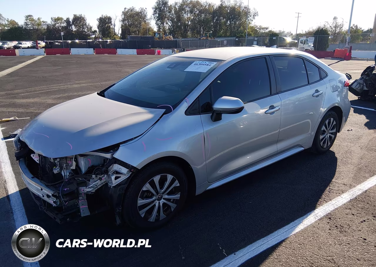 2022 Toyota Corolla Hybrid Le VIN:JTDEAMDE3NJ047461 - 2