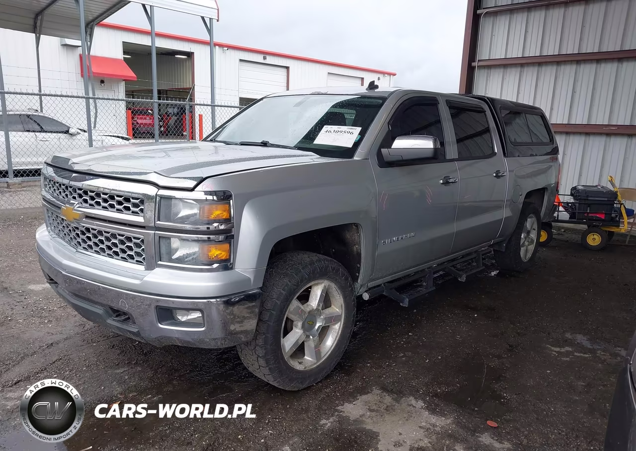 2014 Chevrolet Silverado 1500 1Lt VIN:3GCUKREC3EG501745 - 2
