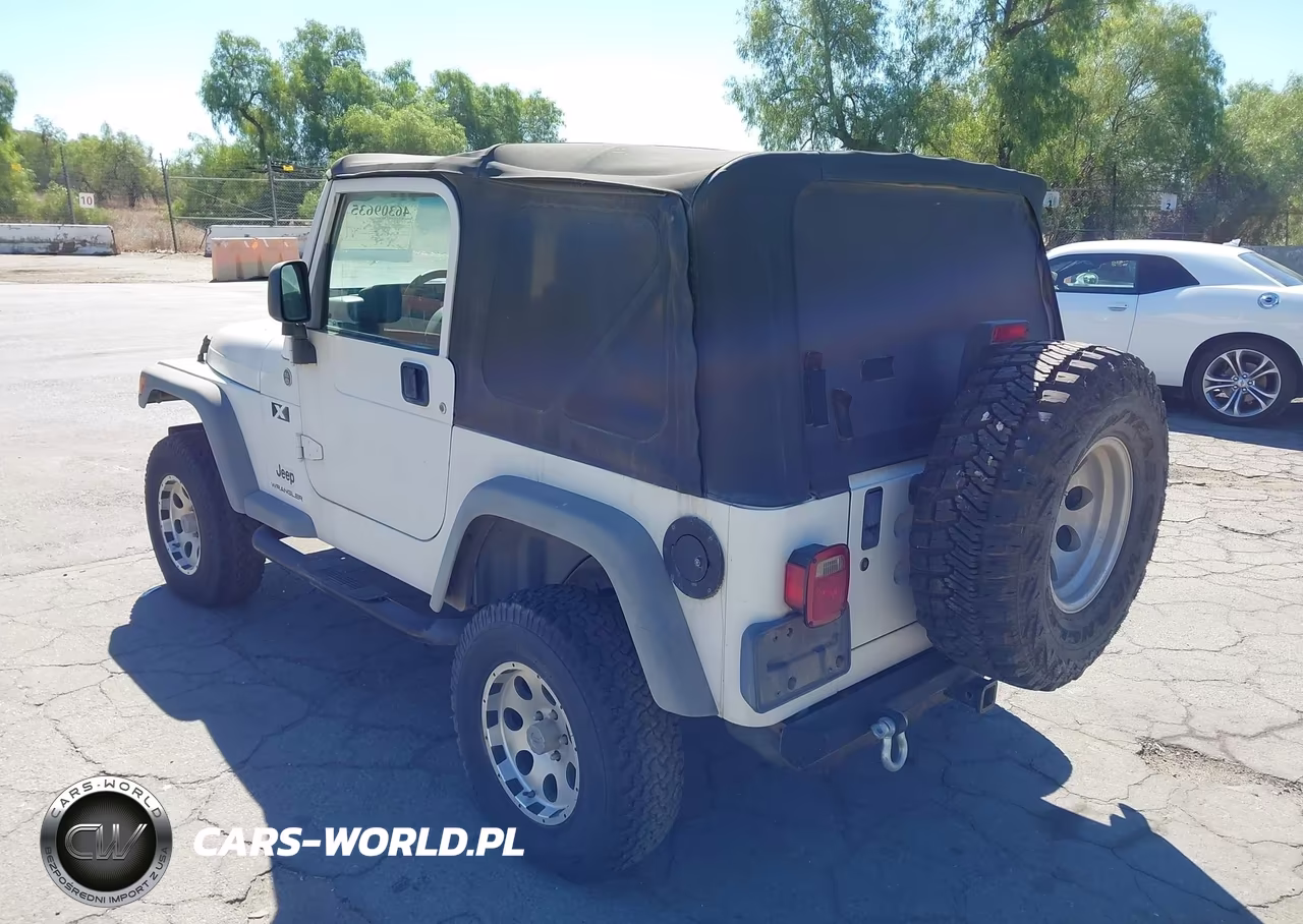 2005 Jeep Wrangler X VIN:1J4FA39S25P376561 - 3