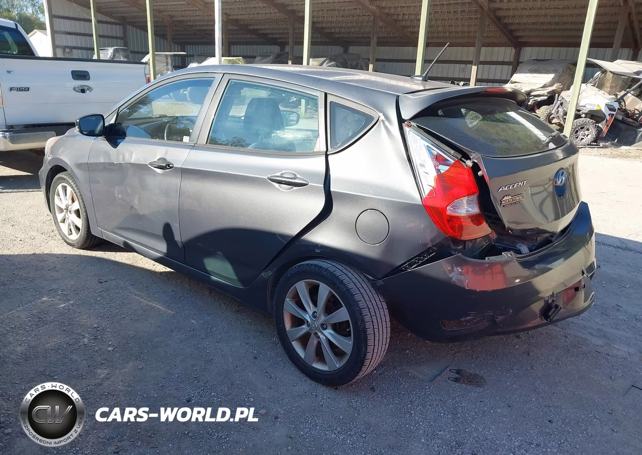2012 Hyundai Accent Se VIN:KMHCU5AE5CU003428 - 3