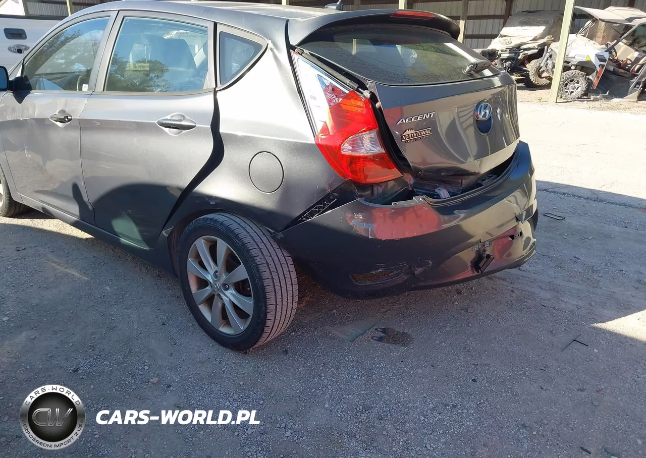 2012 Hyundai Accent Se VIN:KMHCU5AE5CU003428 - 6