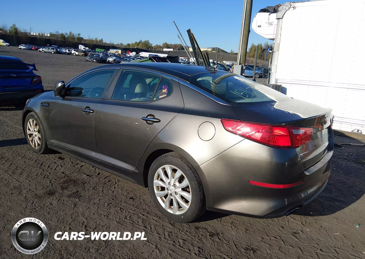 2014 Kia Optima Lx VIN:5XXGM4A76EG342029 - 3