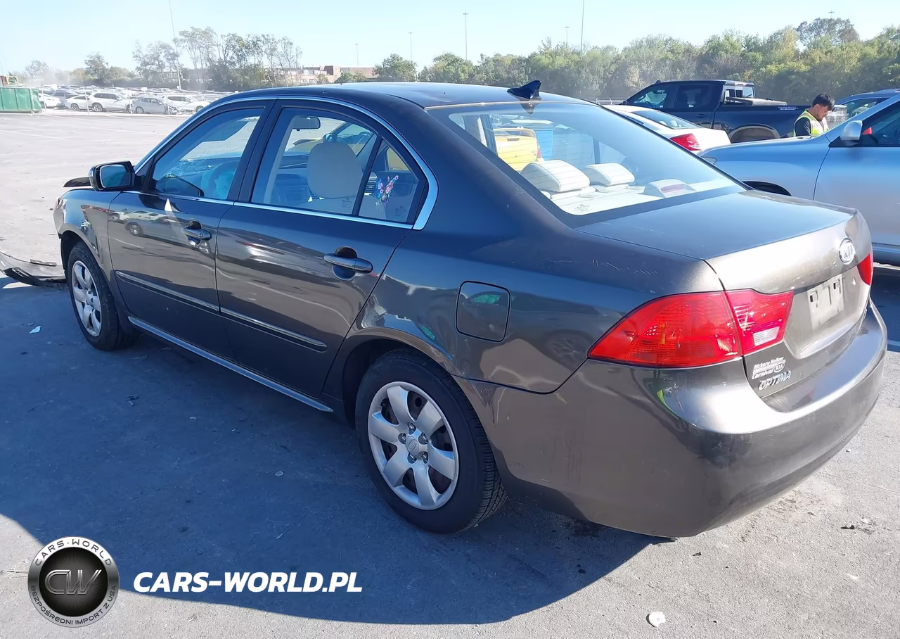2009 Kia Optima Lx VIN:KNAGE228895324793 - 3