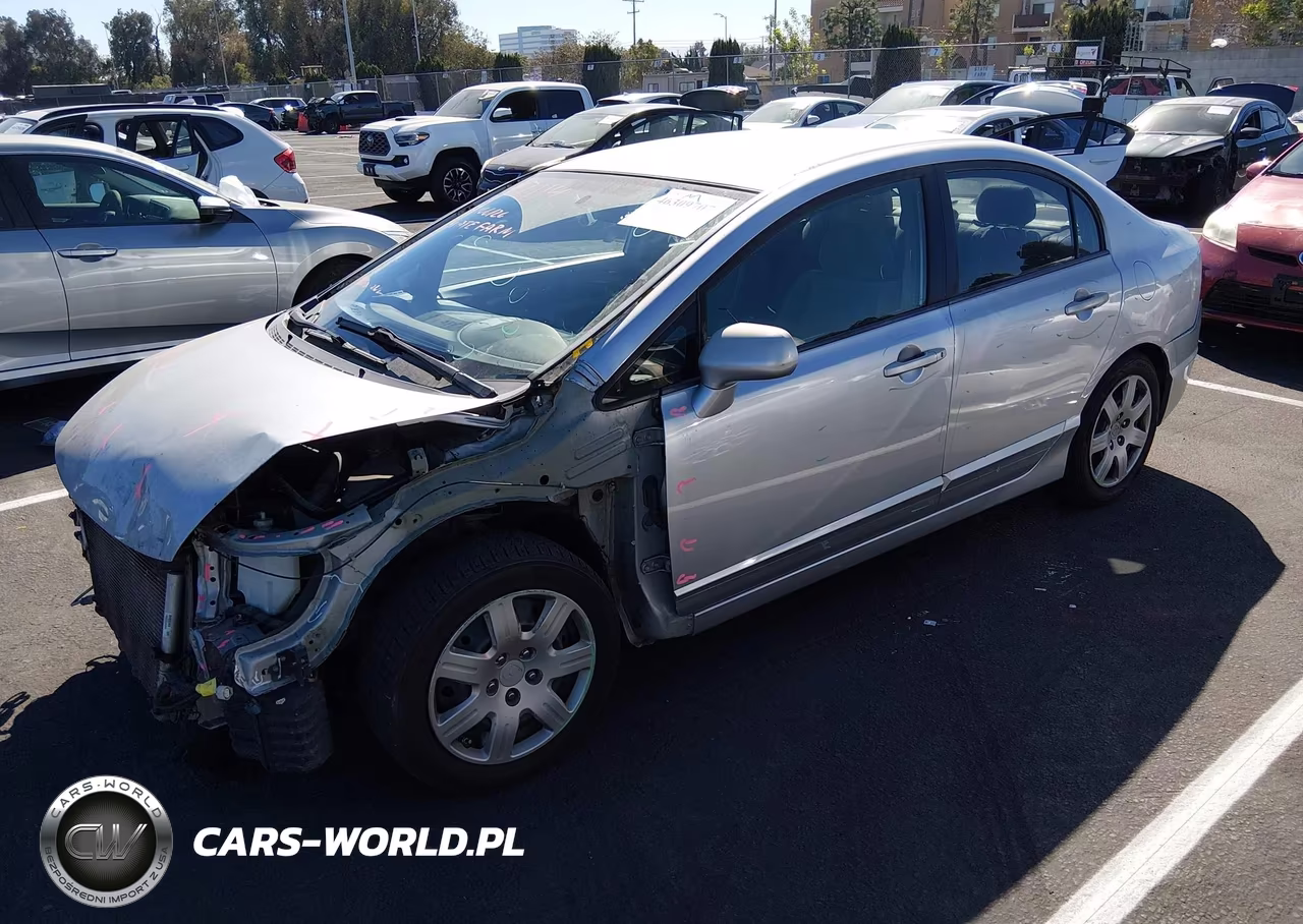 2010 Honda Civic Lx VIN:19XFA1F54AE045791 - 2