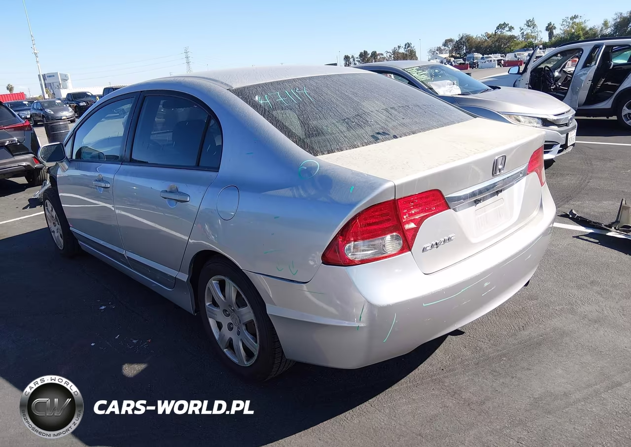 2010 Honda Civic Lx VIN:19XFA1F54AE045791 - 3