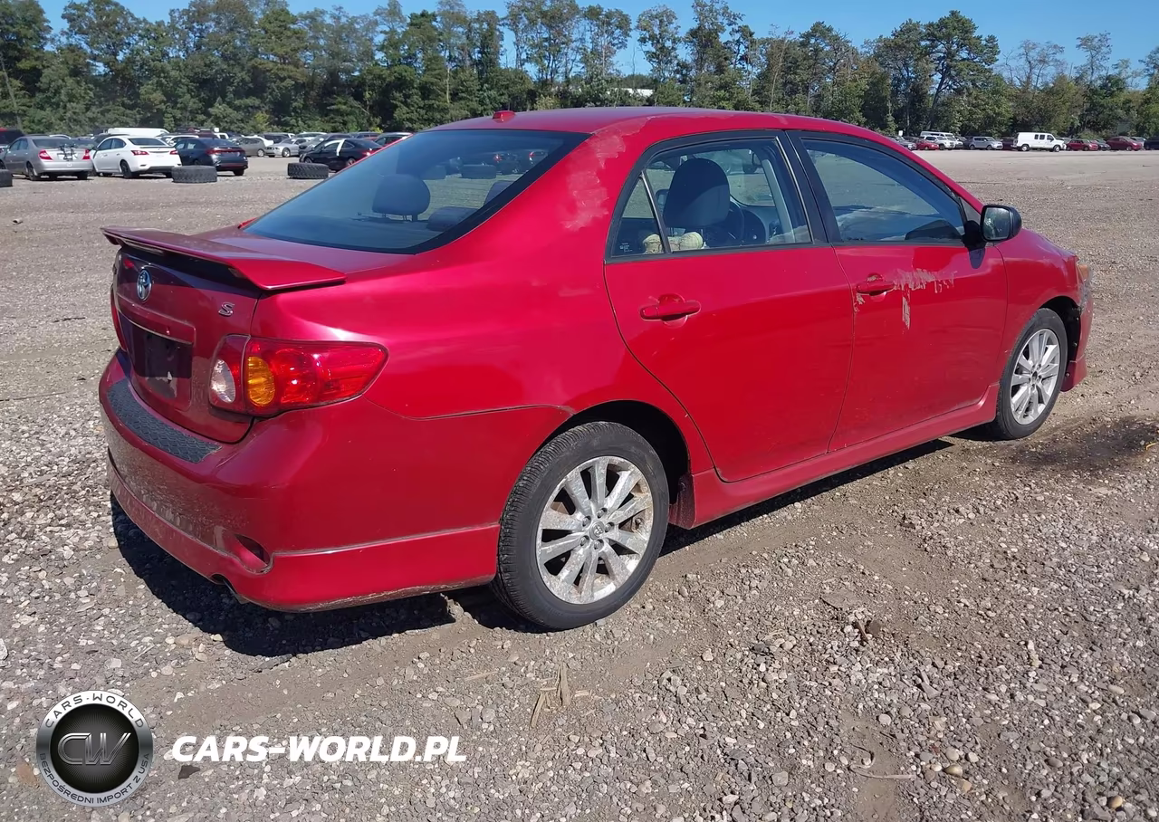2009 Toyota Corolla S VIN:2T1BU40E29C007342 - 4