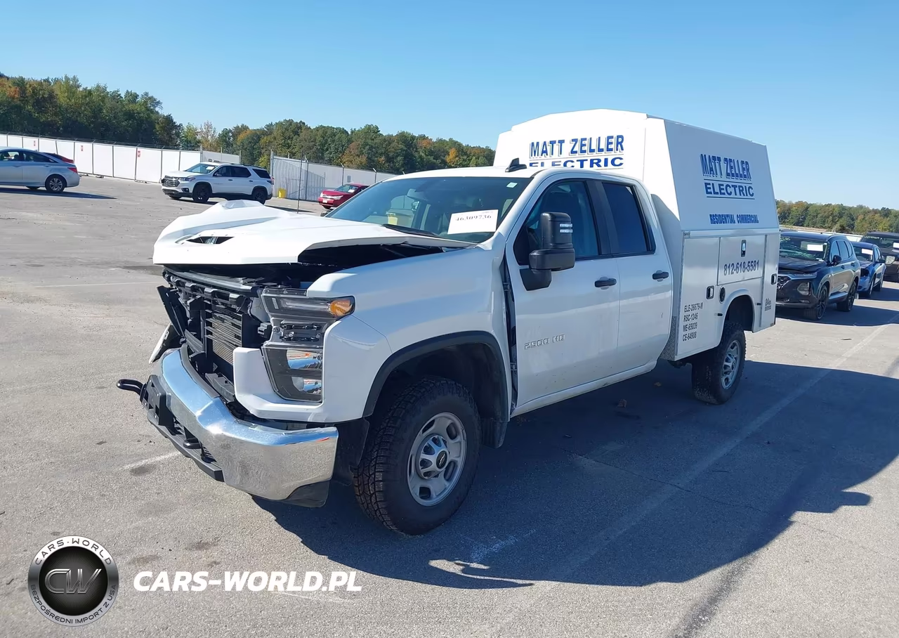 2023 Chevrolet Silverado 2500Hd 2Wd Long Bed Wt VIN:1GB2WLE77PF123420 - 2