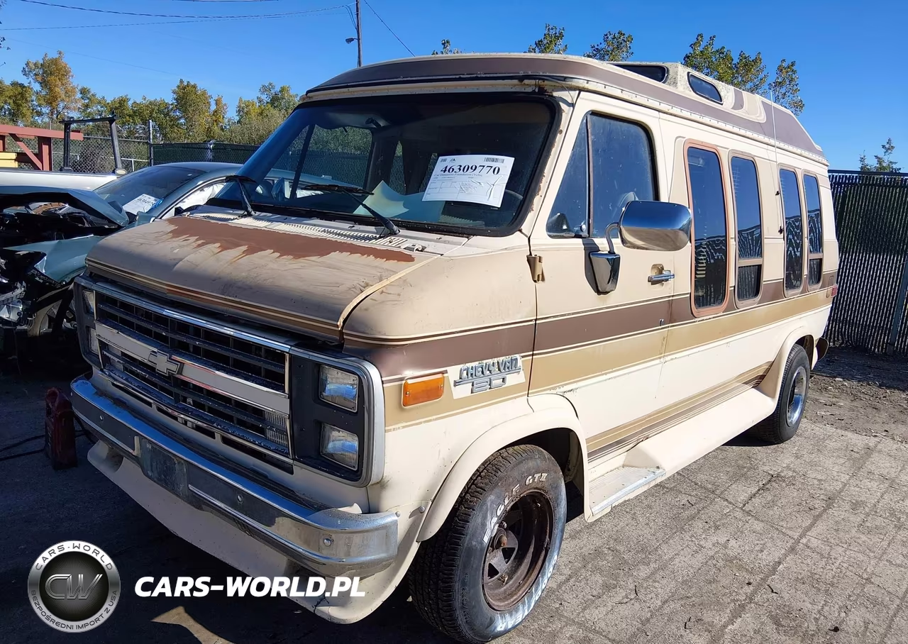 1986 Chevrolet Van G20 VIN:2GCEG25HXG4119652 - 2