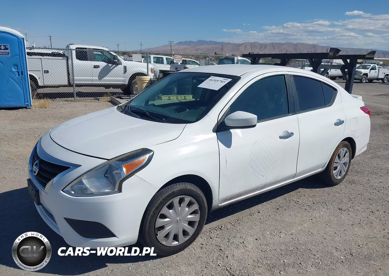2019 Nissan Versa 1.6 Sv VIN:3N1CN7AP7KL867469 - 2