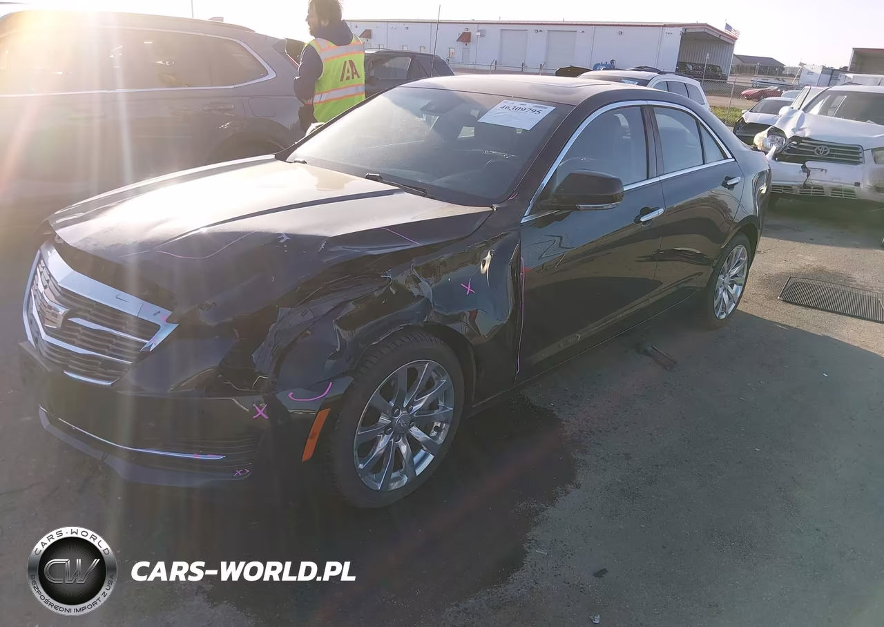2017 Cadillac Ats Luxury VIN:1G6AH5SX6H0205373 - 2