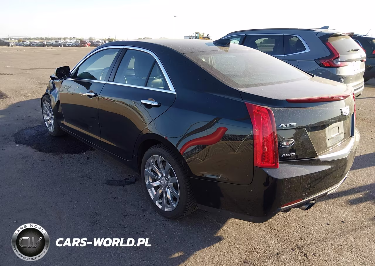 2017 Cadillac Ats Luxury VIN:1G6AH5SX6H0205373 - 3