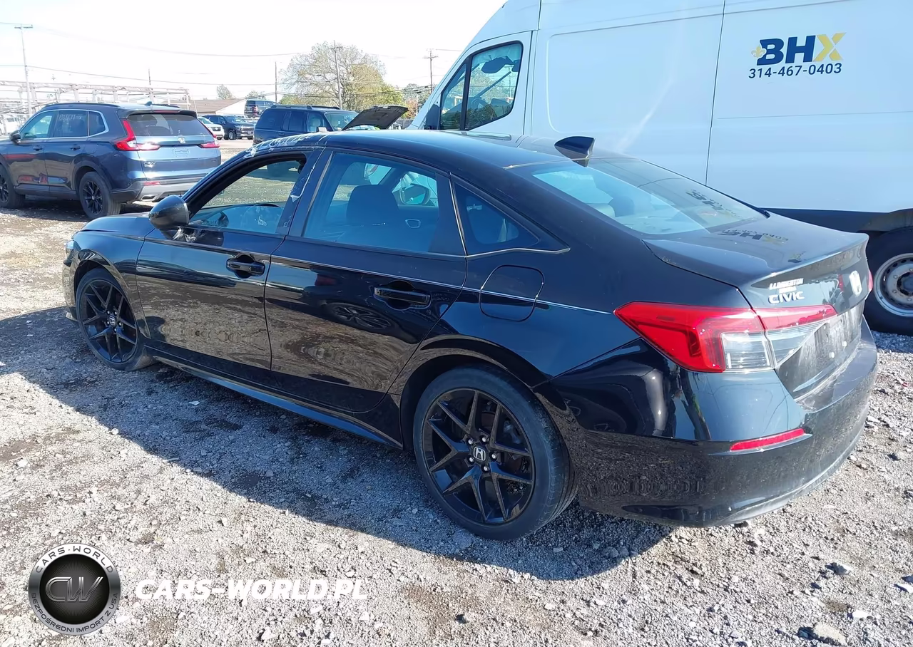 2022 Honda Civic Sport VIN:2HGFE2F58NH575865 - 3