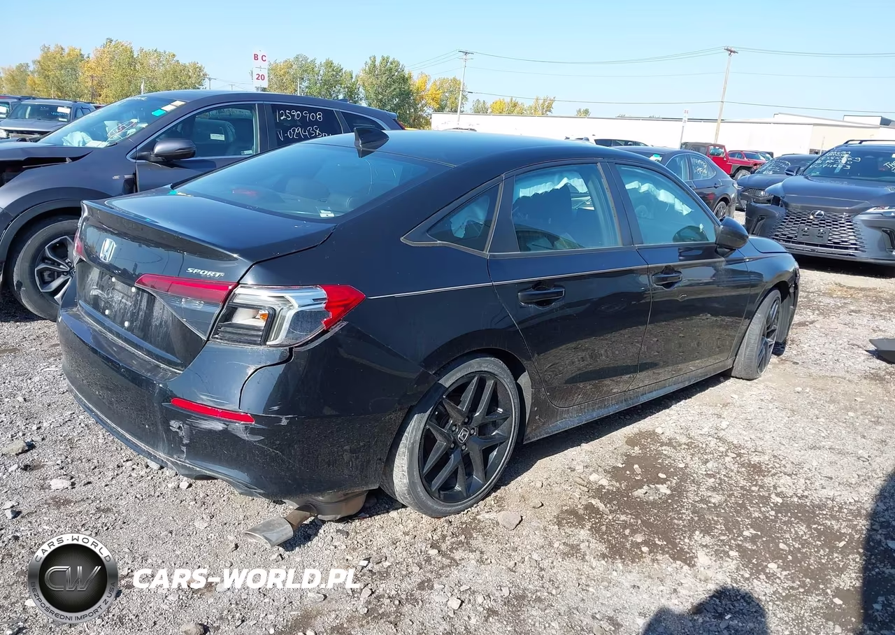 2022 Honda Civic Sport VIN:2HGFE2F58NH575865 - 4