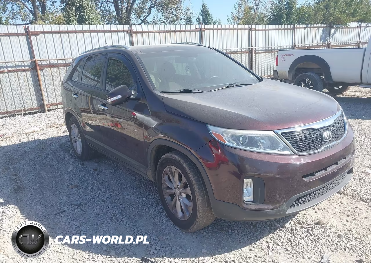 2014 Kia Sorento Ex V6 VIN:5XYKU4A77EG492138 - 1