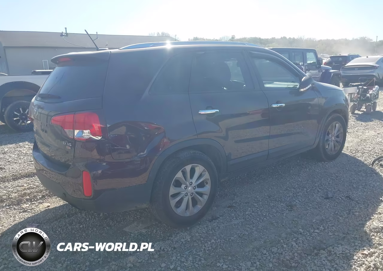 2014 Kia Sorento Ex V6 VIN:5XYKU4A77EG492138 - 4