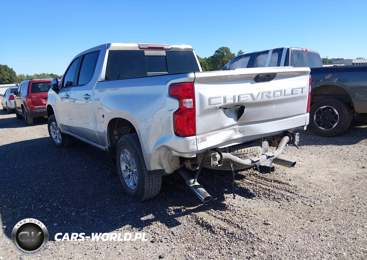 2020 Chevrolet Silverado 1500 2Wd Short Bed Lt VIN:3GCPWCEDXLG155553 - 3